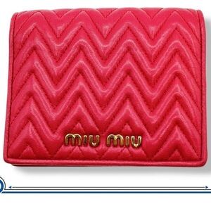 Miu Miu Pink Quilted Women's Bag